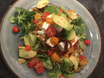 Rød Kyllingesalat